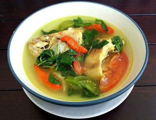 Sop Nila Daun Kemangi
